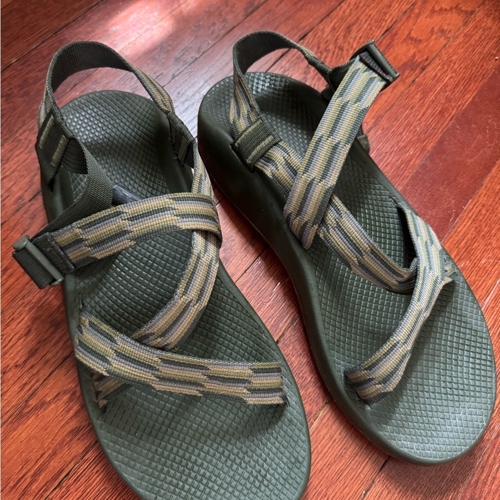Chaco Green Strappy Sandal